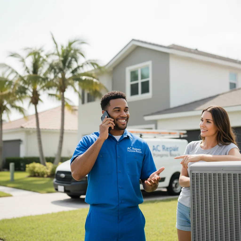AC Repair Pompano Beach customer support in South Point